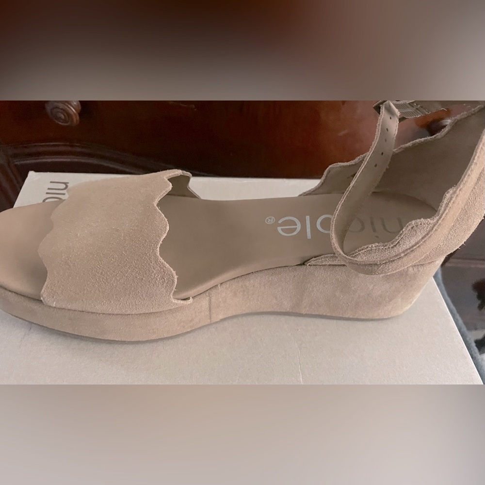 Nicole Suede sandals